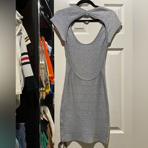 Silver sparkle dress